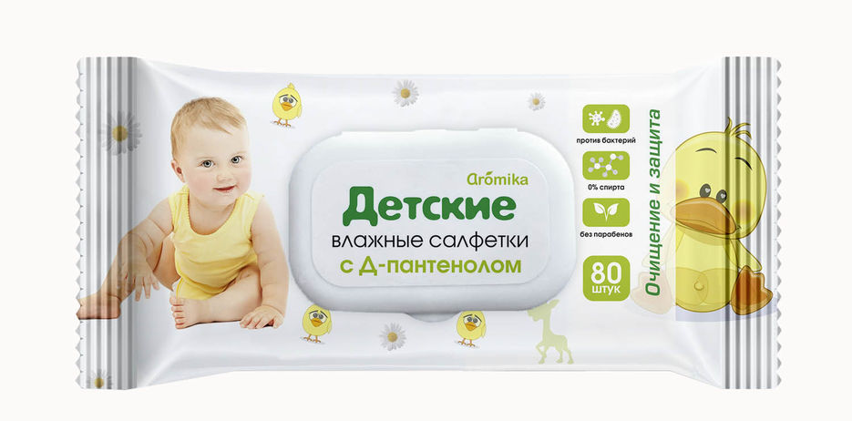 Влажные салфетки детские Озон